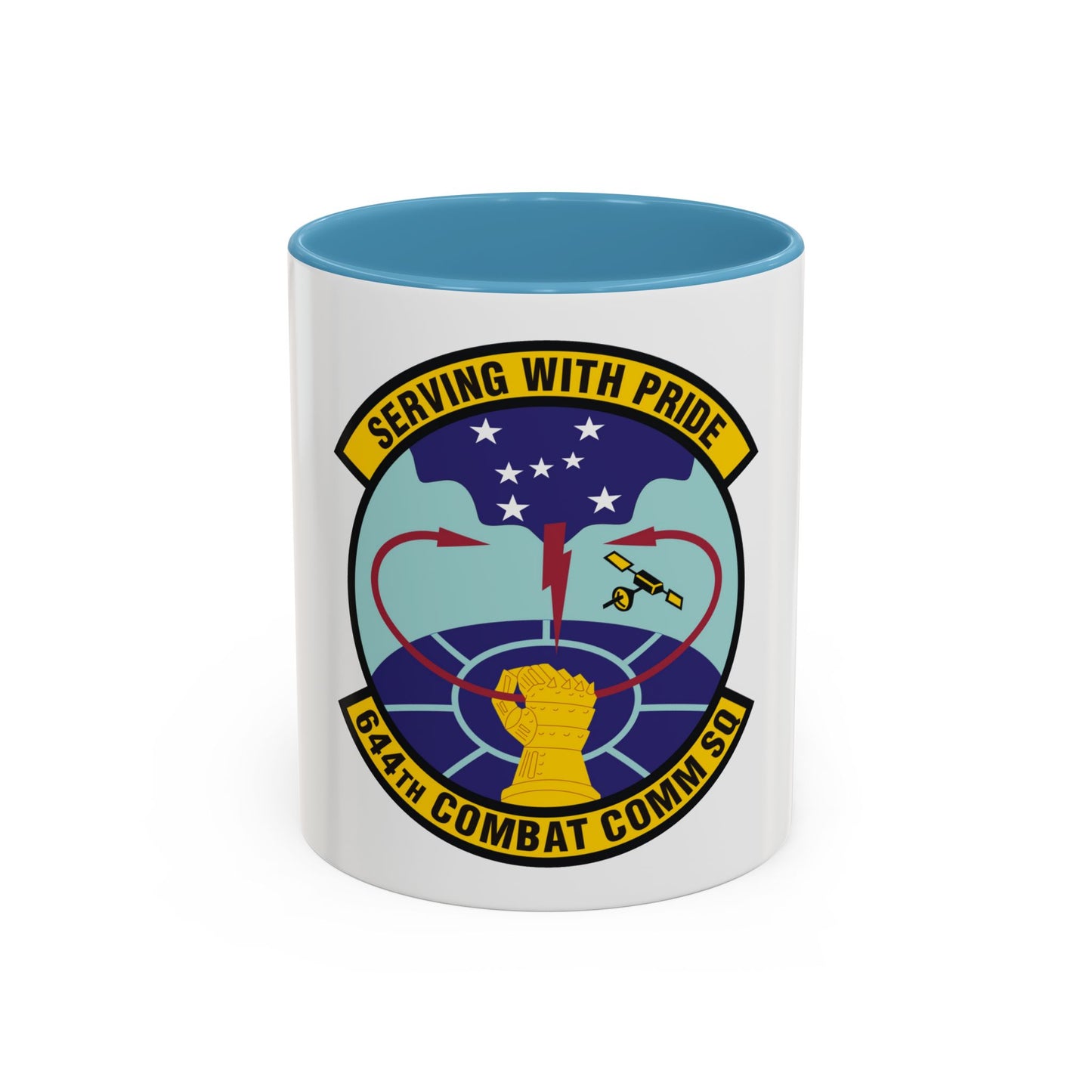 644th Combat Communications Squadron (U.S. Air Force) Accent Coffee Mug