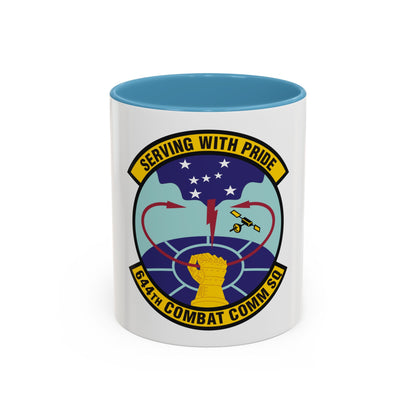 644th Combat Communications Squadron (U.S. Air Force) Accent Coffee Mug
