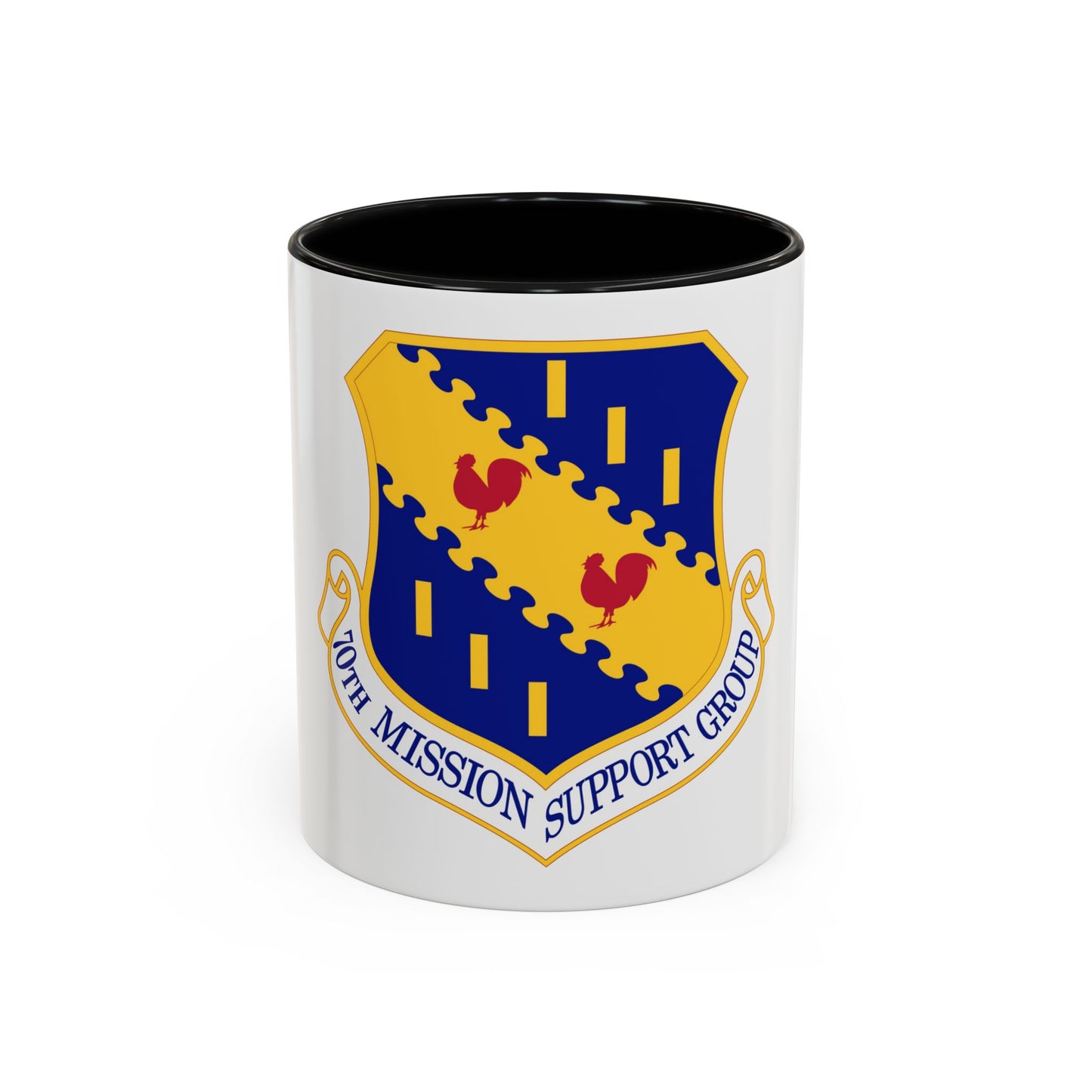 70th Mission Support Group (U.S. Air Force) Accent Coffee Mug
