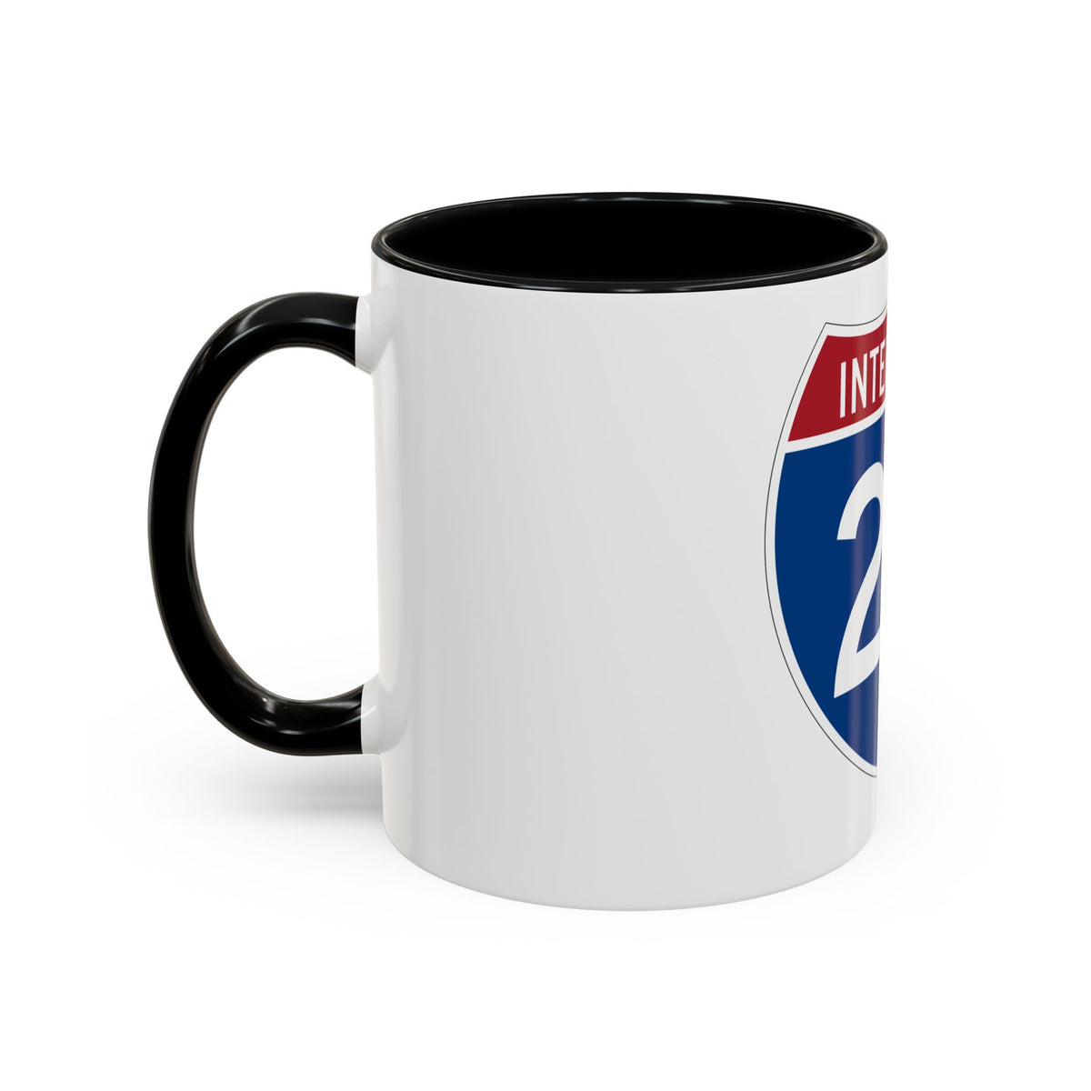 Interstate 24 (U.S. Highways) Accent Coffee Mug