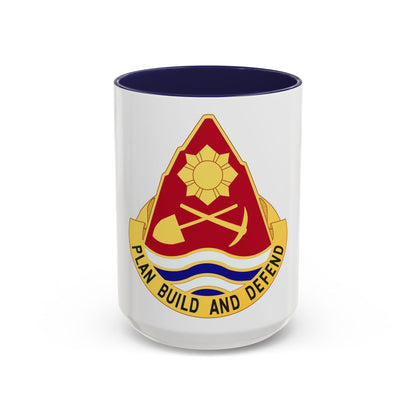 160 Engineer Group (U.S. Army) Accent Coffee Mug