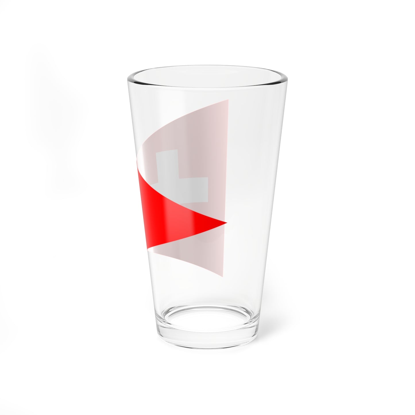 Flag of a Swiss Armed Forces lieutenant general (Switzerland) Pint Glass 16oz