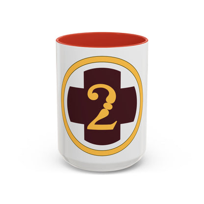 2 Medical Brigade (U.S. Army) Accent Coffee Mug