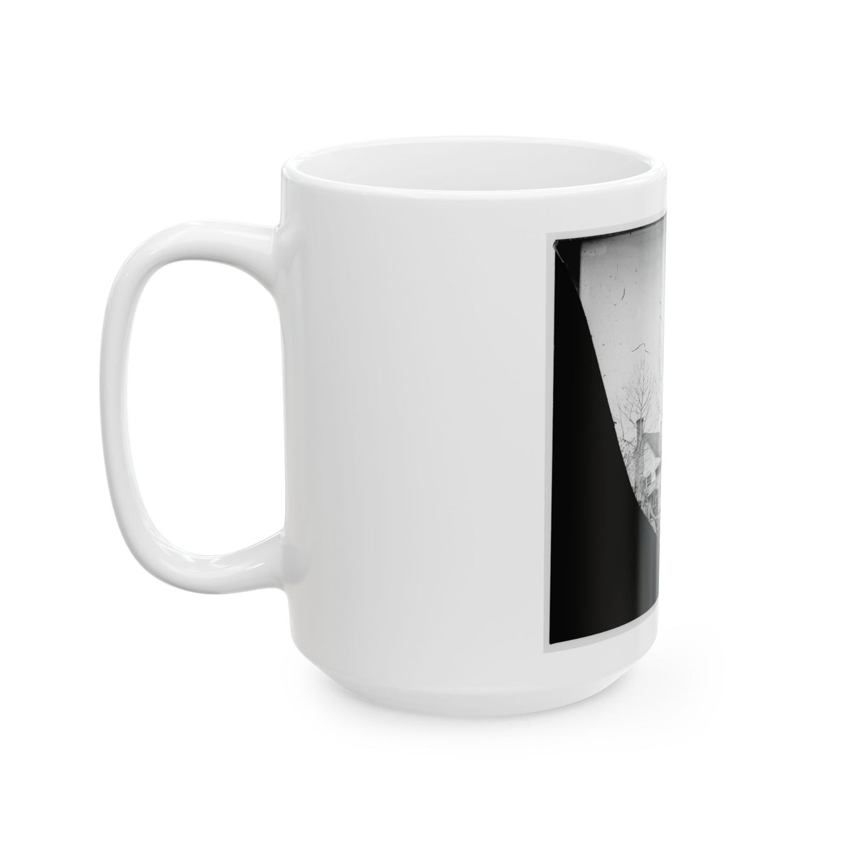 Unknown Location. Wagons And Camera Of Sam A. Cooley, U.S. Photographer, Department Of The South (U.S. Civil War) White Coffee Mug