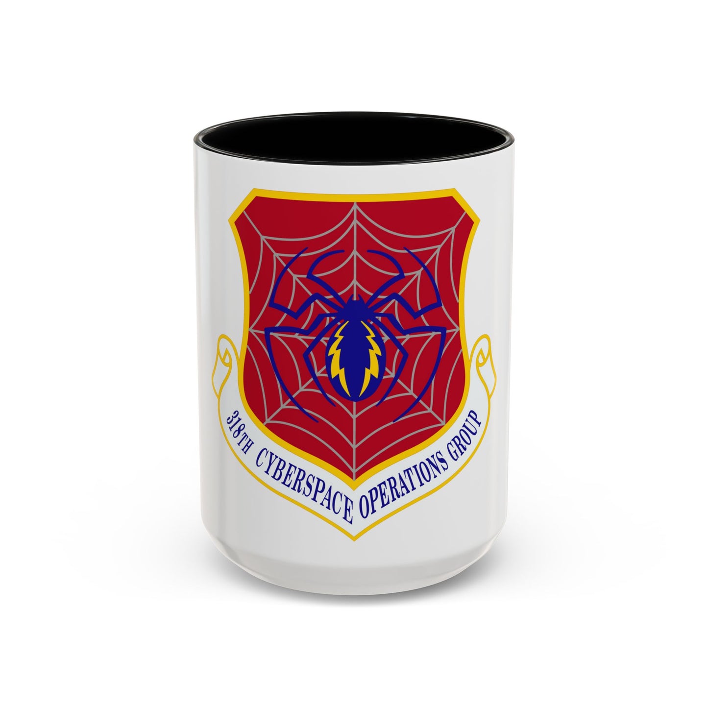 318 Cyberspace Operations Group ACC (U.S. Air Force) Accent Coffee Mug