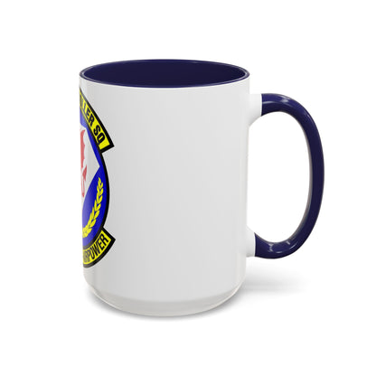 100 Comptroller Squadron USAFE (U.S. Air Force) Accent Coffee Mug