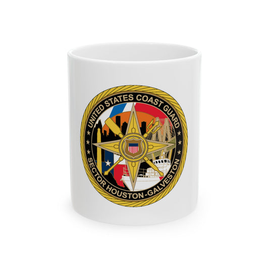 USCG Sector Houston Galveston Wardroom (U.S. Coast Guard) White Coffee Mug