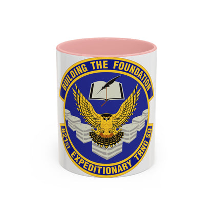 821st Expeditionary Training Squadron (U.S. Air Force) Accent Coffee Mug