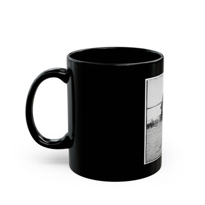 Bermuda Hundred, Va. Adams Express Office, Army Of The James (U.S. Civil War) Black Coffee Mug