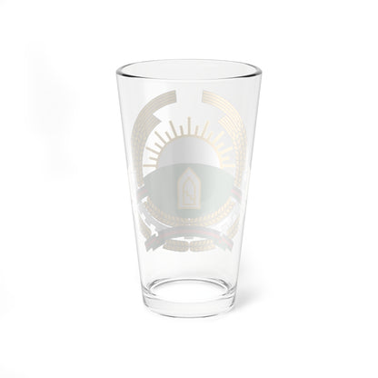 Emblem of Afghanistan 1987-1992 (Afghanistan) (Coat of Arms) Pint Glass 16oz