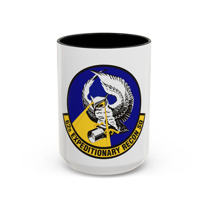62d Expeditionary Reconnaissance Squadron (U.S. Air Force) Accent Coffee Mug