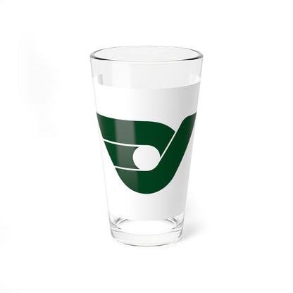 Flag of Shikatsu Aichi 1969-2006 (Japan) Pint Glass 16oz