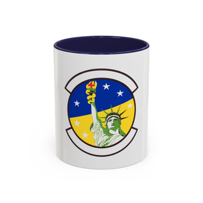48 Healthcare Operations Squadron USAFE (U.S. Air Force) Accent Coffee Mug