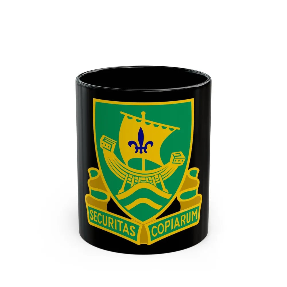 709th Military Police Battalion (U.S. Army) Black Coffee Mug-11oz-Go Mug Yourself