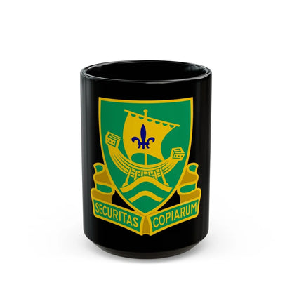 709th Military Police Battalion (U.S. Army) Black Coffee Mug-15oz-Go Mug Yourself