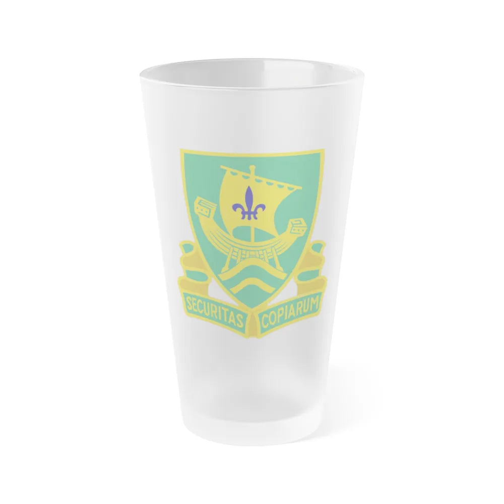 709th Military Police Battalion (U.S. Army) Frosted Pint Glass 16oz-Go Mug Yourself