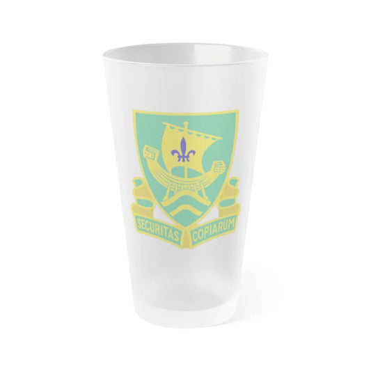 709th Military Police Battalion (U.S. Army) Frosted Pint Glass 16oz-Go Mug Yourself