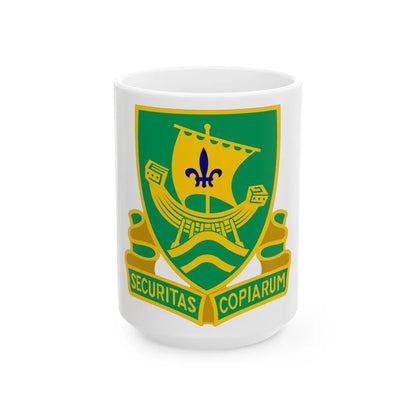 709th Military Police Battalion (U.S. Army) White Coffee Mug-15oz-Go Mug Yourself