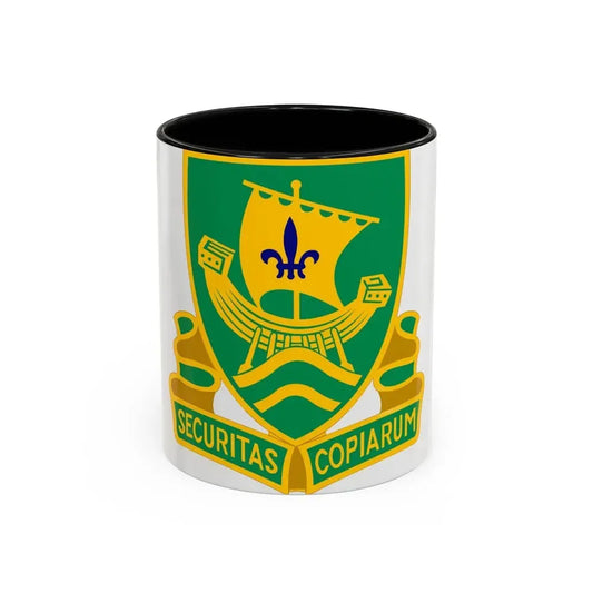 709th Military Police Battalion (U.S. Army) Accent Coffee Mug 11oz Black - Go Mug Yourself