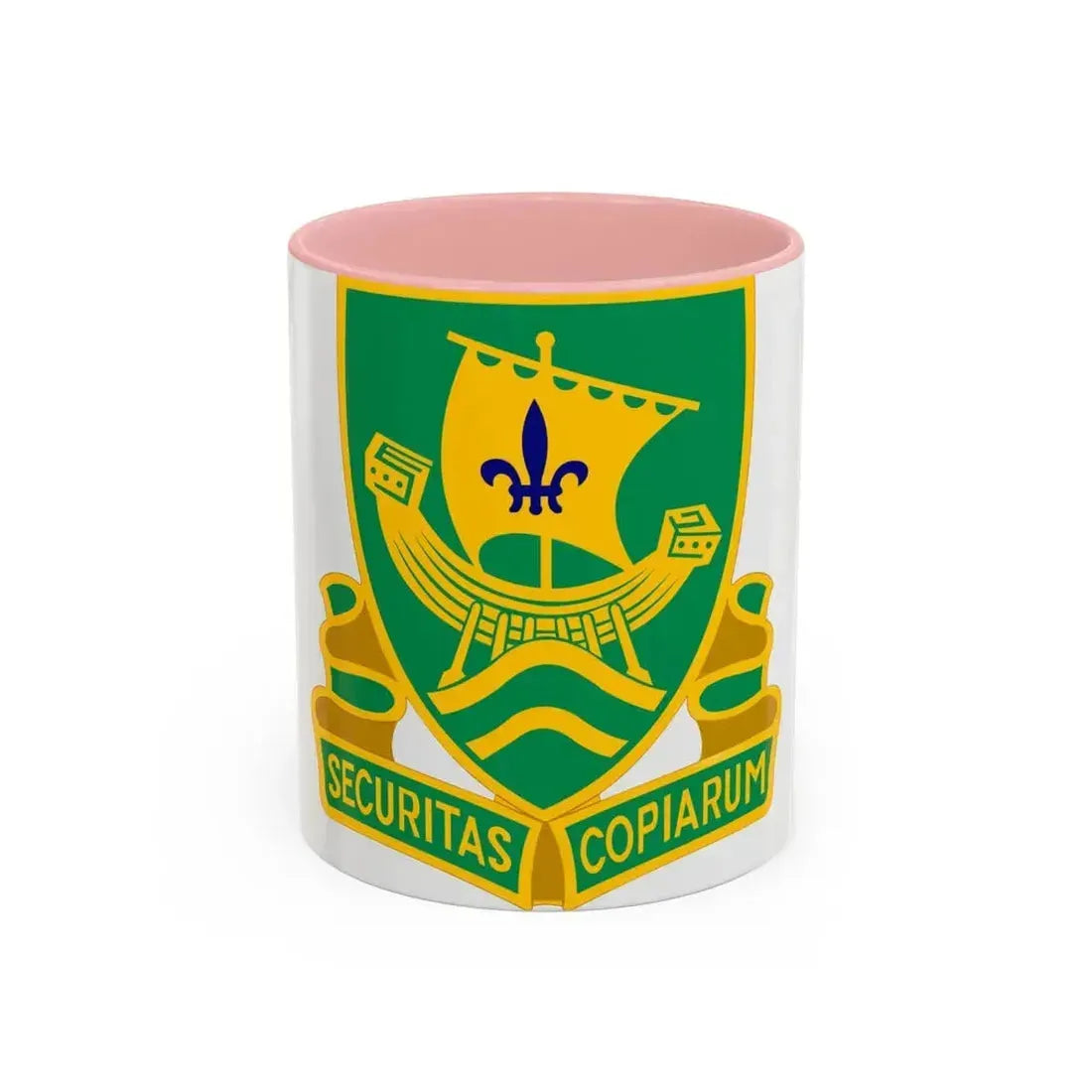 709th Military Police Battalion (U.S. Army) Accent Coffee Mug 11oz Pink - Go Mug Yourself