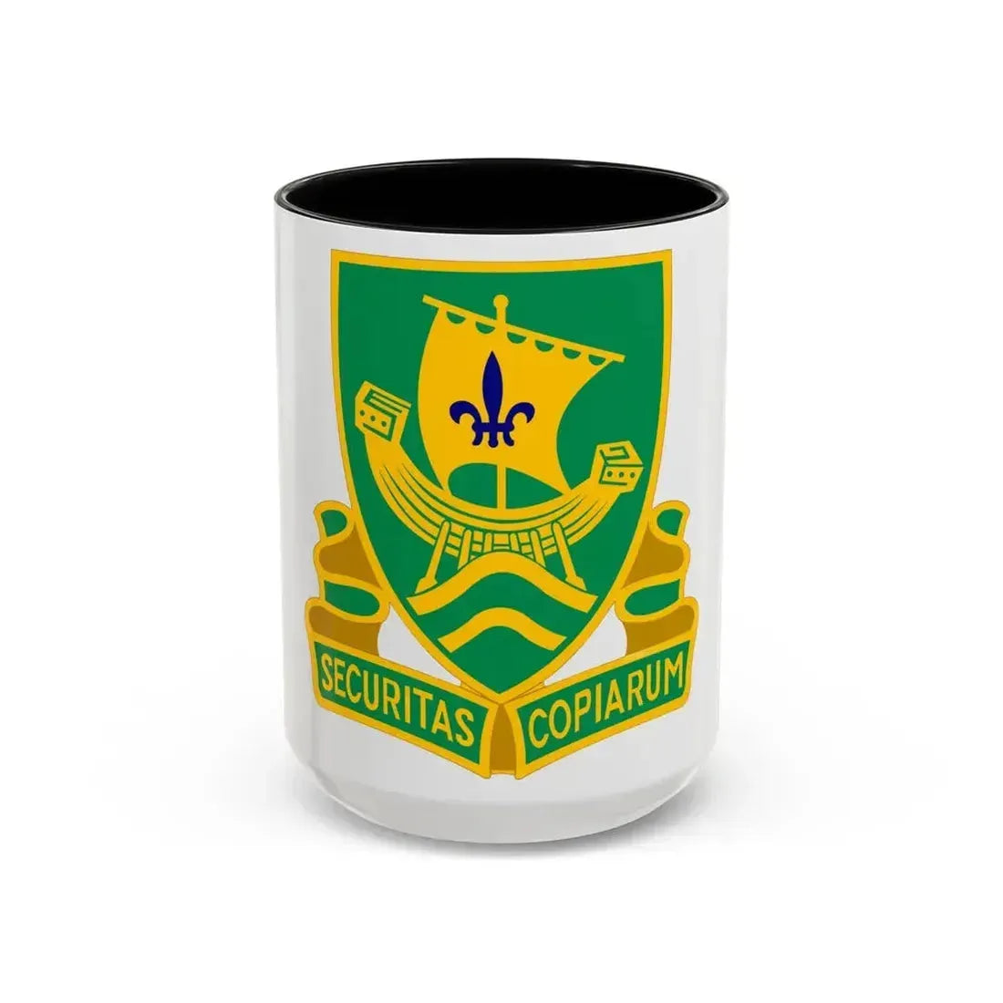 709th Military Police Battalion (U.S. Army) Accent Coffee Mug 15oz Black - Go Mug Yourself