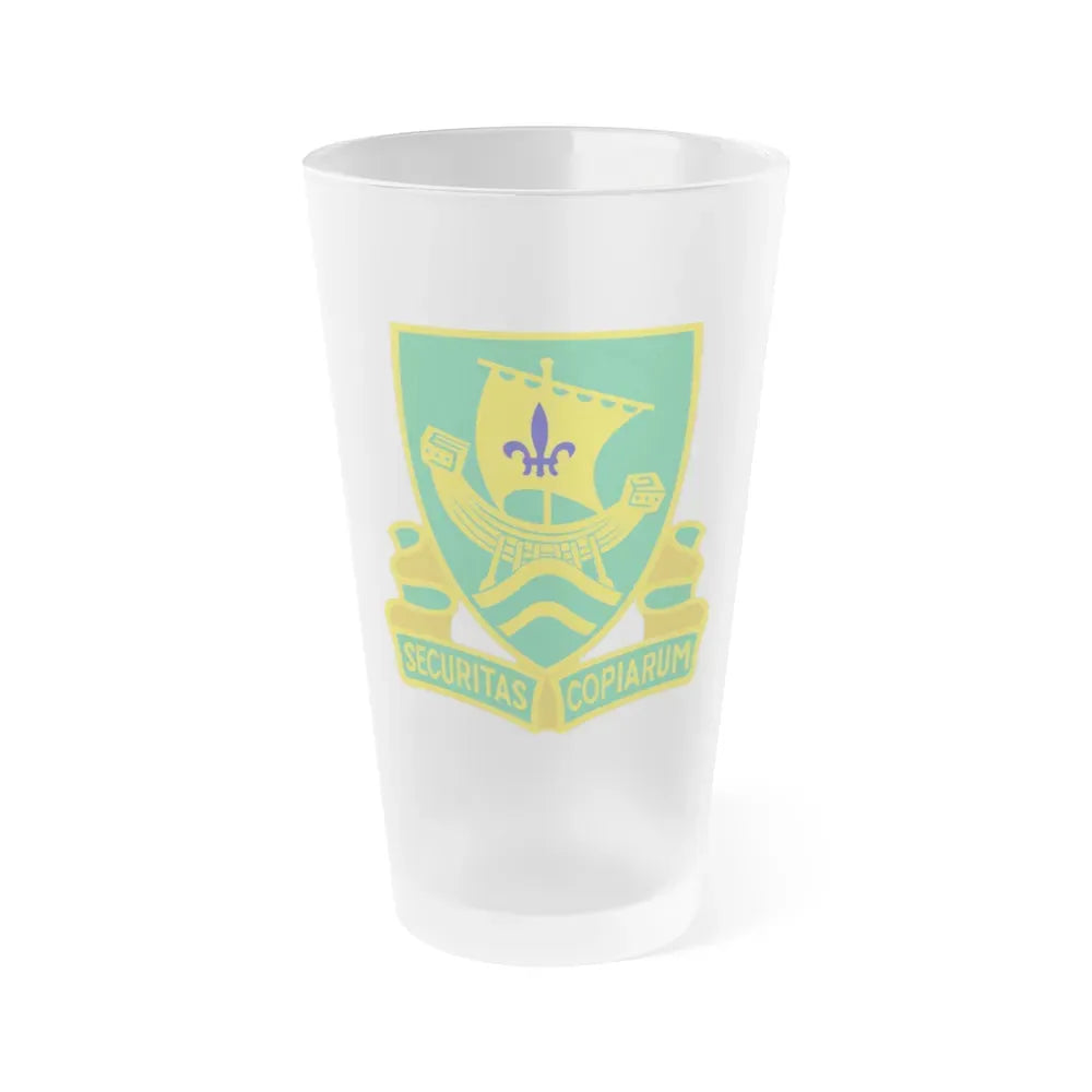 709th Military Police Battalion (U.S. Army) Frosted Pint Glass 16oz Default Title - Go Mug Yourself