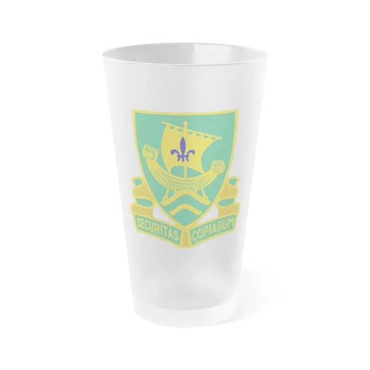 709th Military Police Battalion (U.S. Army) Frosted Pint Glass 16oz Default Title - Go Mug Yourself