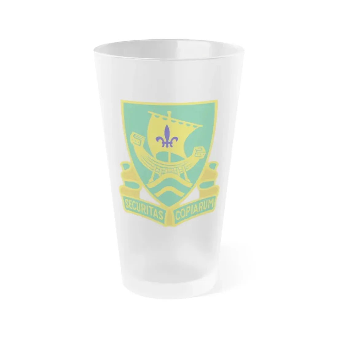 709th Military Police Battalion (U.S. Army) Frosted Pint Glass 16oz Default Title - Go Mug Yourself
