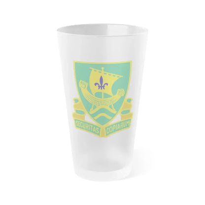 709th Military Police Battalion (U.S. Army) Frosted Pint Glass 16oz Default Title - Go Mug Yourself