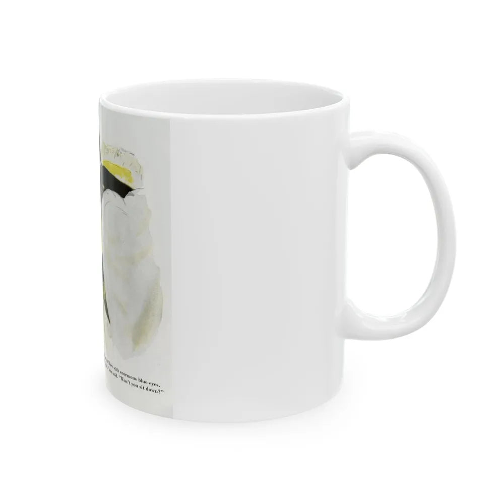 Dottie Looked At Marv, 1948 - White Coffee Mug-Go Mug Yourself