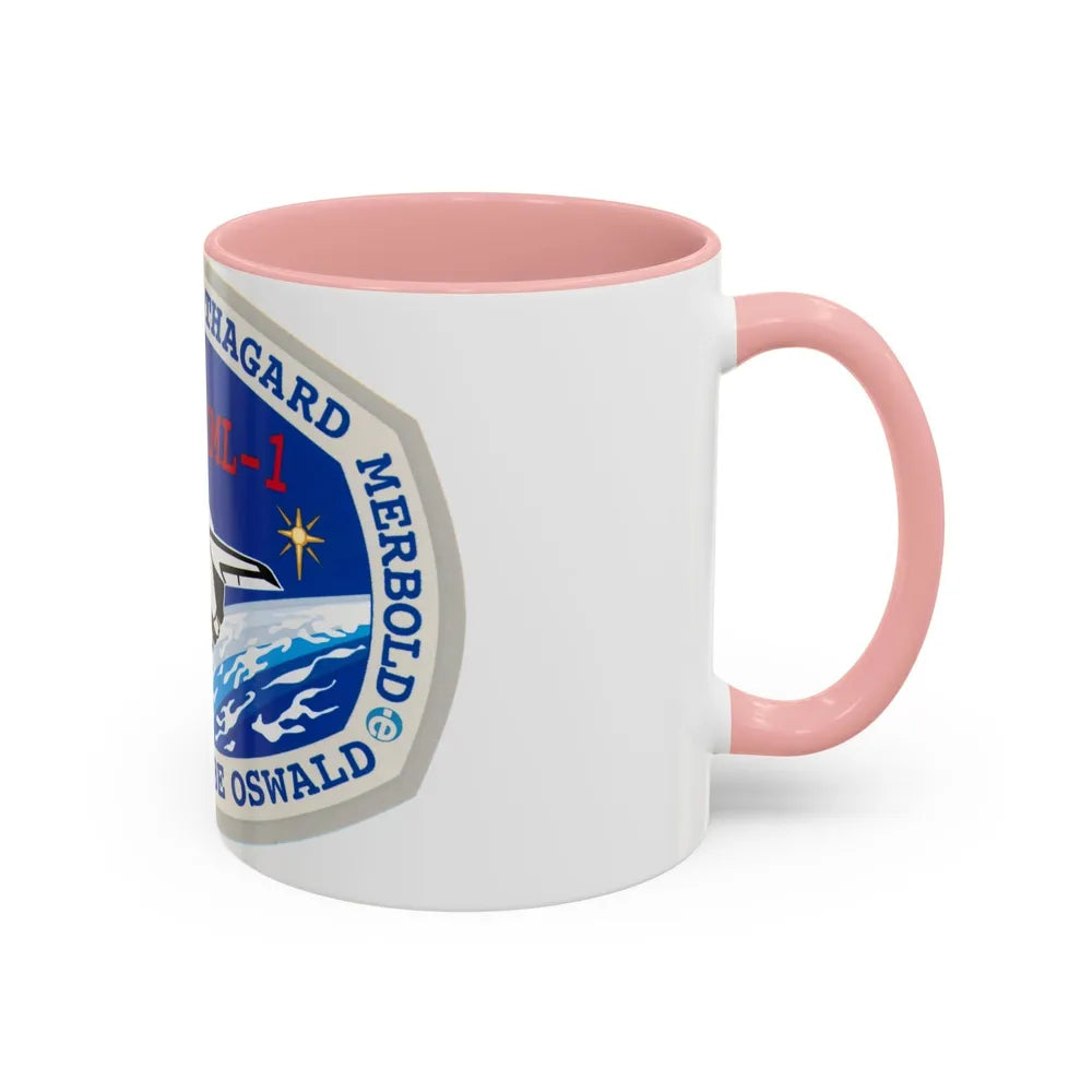 STS 42 (NASA) Accent Coffee Mug-Go Mug Yourself