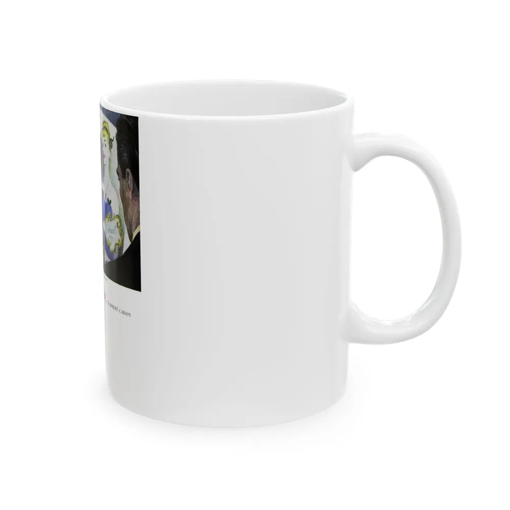 Come Be My Love (1), Saturday Evening Post, August 2, 1947 - White Coffee Mug-Go Mug Yourself