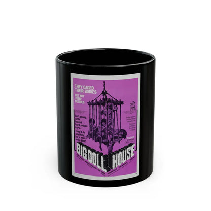 BIG DOLL HOUSE (2) 1971 Movie Poster - Black Coffee Mug-11oz-Go Mug Yourself