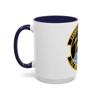 70th Communications Squadron (U.S. Air Force) Accent Coffee Mug - Go Mug Yourself