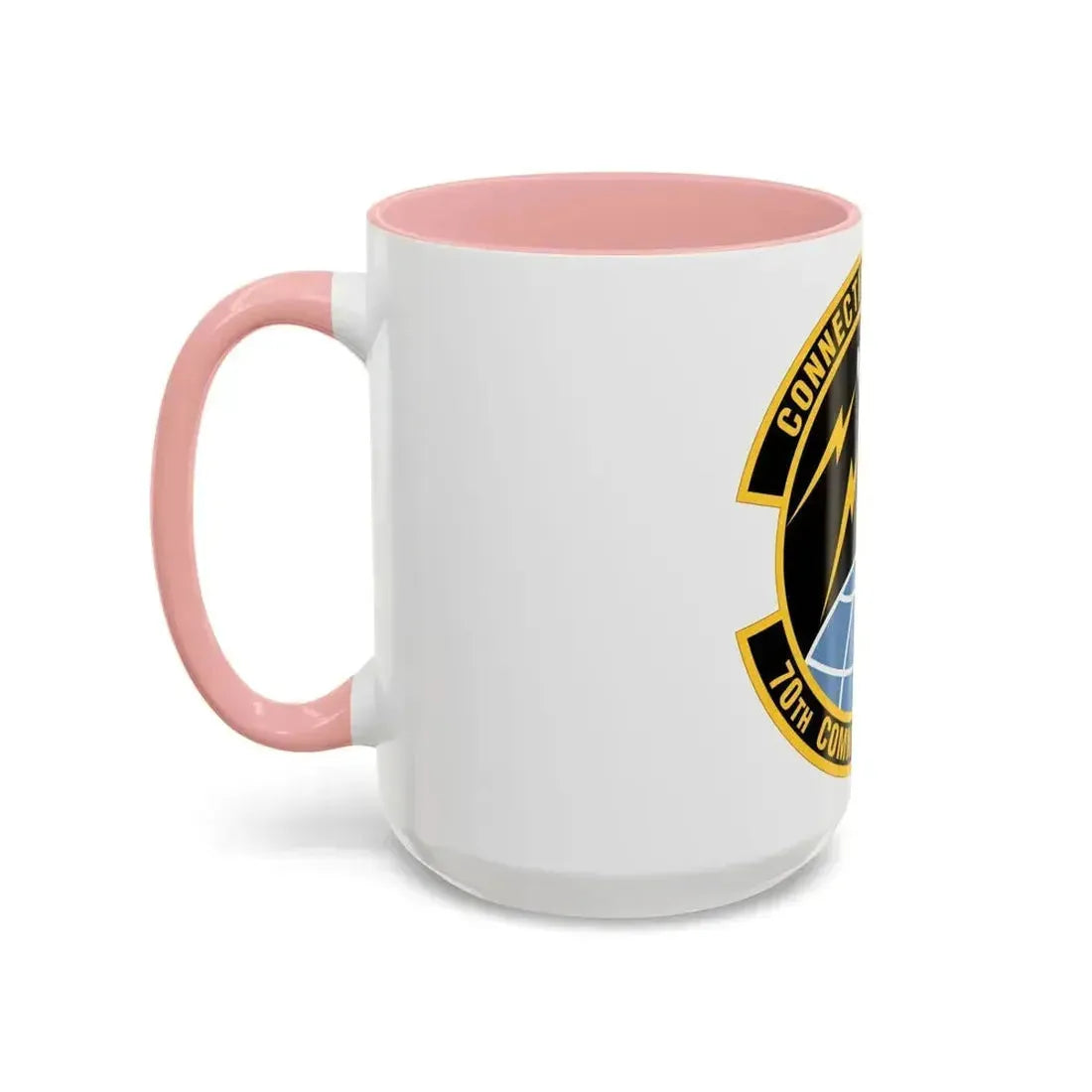 70th Communications Squadron (U.S. Air Force) Accent Coffee Mug - Go Mug Yourself