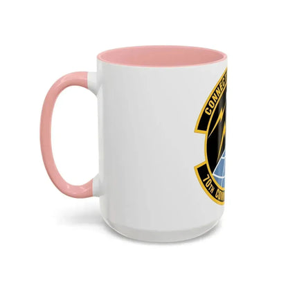 70th Communications Squadron (U.S. Air Force) Accent Coffee Mug - Go Mug Yourself