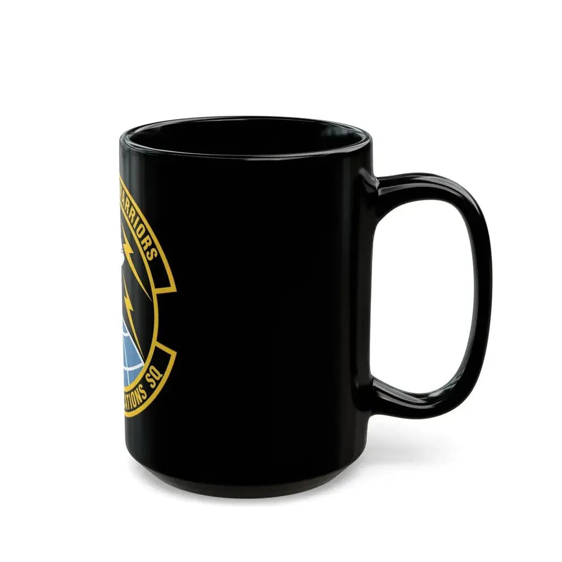 70th Communications Squadron (U.S. Air Force) Black Coffee Mug - Go Mug Yourself