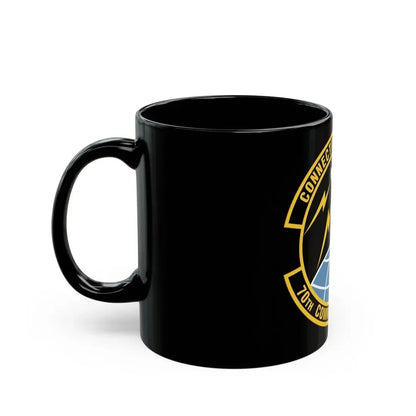 70th Communications Squadron (U.S. Air Force) Black Coffee Mug - Go Mug Yourself