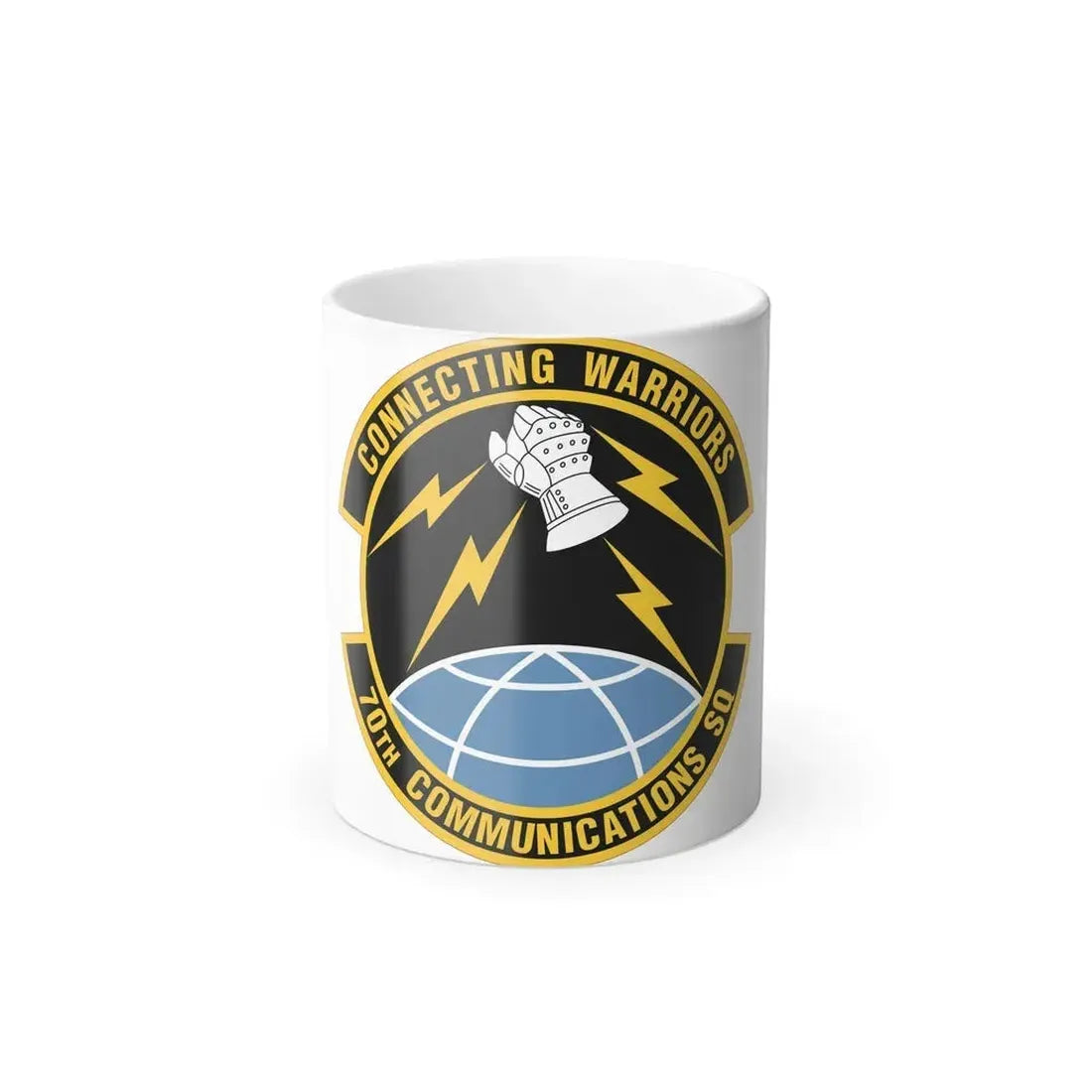 70th Communications Squadron (U.S. Air Force) Color Changing Coffee Mug 11oz - Go Mug Yourself
