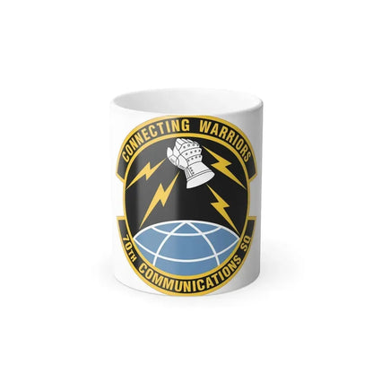 70th Communications Squadron (U.S. Air Force) Color Changing Coffee Mug 11oz - Go Mug Yourself