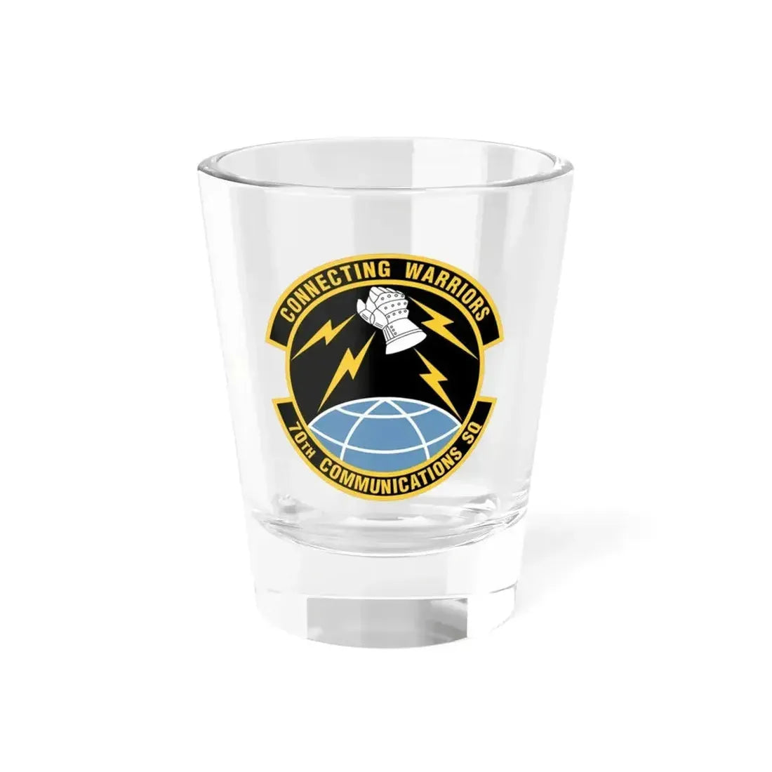 70th Communications Squadron (U.S. Air Force) Shot Glass 1.5oz 1.5oz - Go Mug Yourself