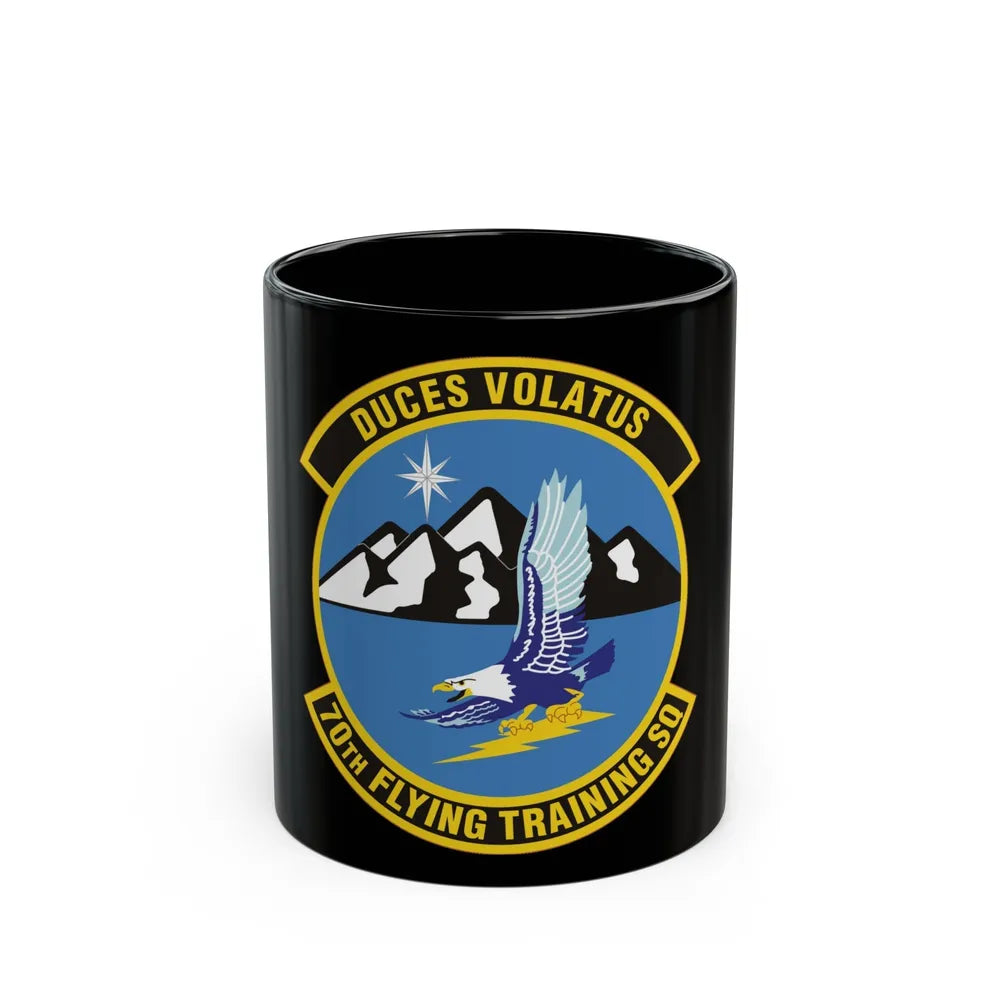 70th Flying Training Squadron (U.S. Air Force) Black Coffee Mug-11oz-Go Mug Yourself