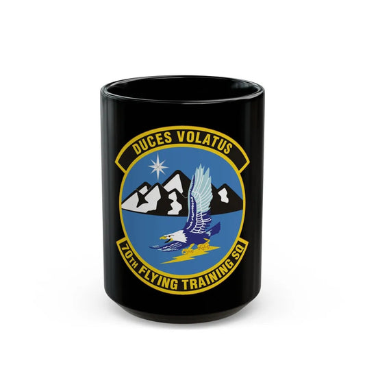 70th Flying Training Squadron (U.S. Air Force) Black Coffee Mug-15oz-Go Mug Yourself