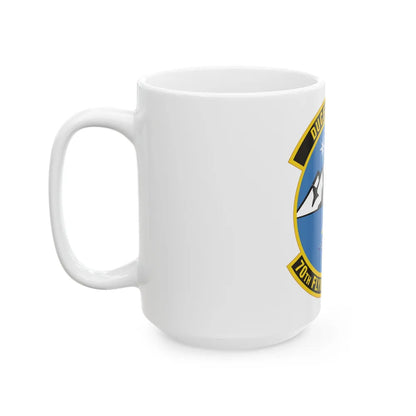 70th Flying Training Squadron (U.S. Air Force) White Coffee Mug-Go Mug Yourself