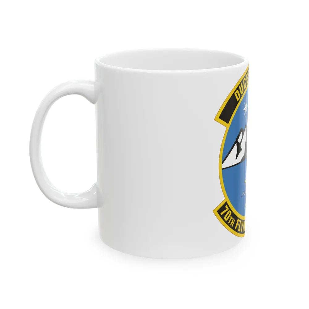 70th Flying Training Squadron (U.S. Air Force) White Coffee Mug-Go Mug Yourself