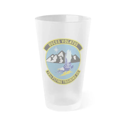 70th Flying Training Squadron (U.S. Air Force) Frosted Pint Glass 16oz 16oz Frosted - Go Mug Yourself