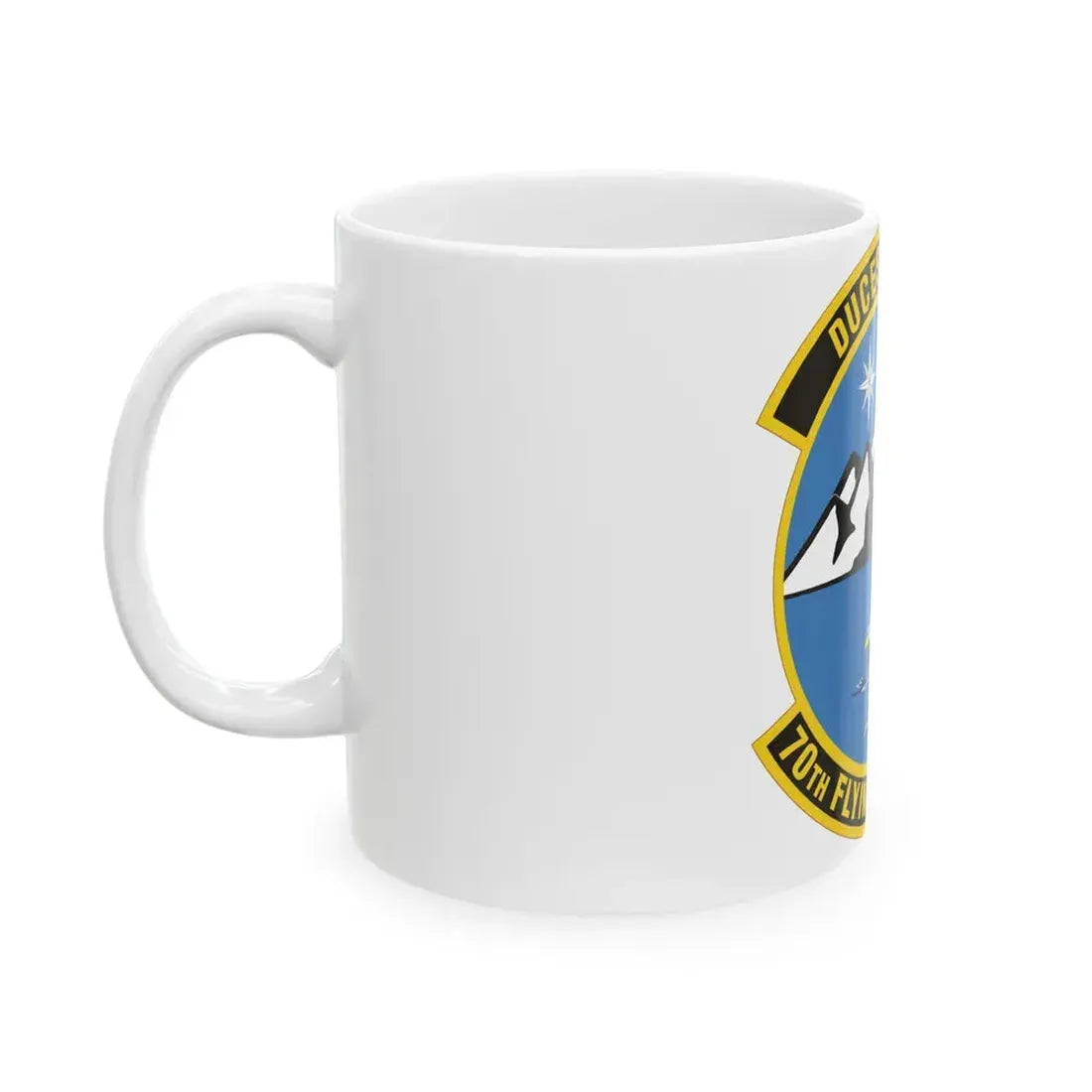 70th Flying Training Squadron (U.S. Air Force) White Coffee Mug - Go Mug Yourself