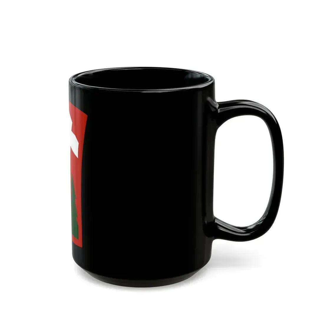 70th Infantry Division patch (U.S. Army) Black Coffee Mug - Go Mug Yourself