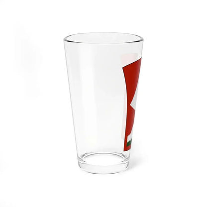 70th Infantry Division patch (U.S. Army) Pint Glass 16oz - Go Mug Yourself