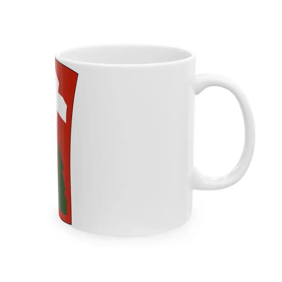 70th Infantry Division patch (U.S. Army) White Coffee Mug - Go Mug Yourself